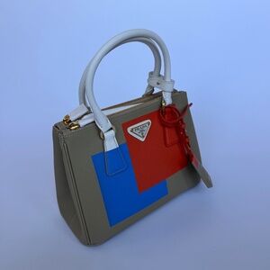 Prada Small Galleria Saffiano Leather Handbag